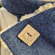 Harris Tweed Hooded scarf image 2