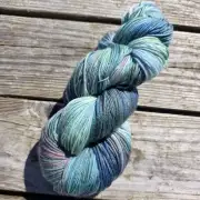 Hand-Dyed Yarn: 100% Merino, 4 ply - 1 3 image 1