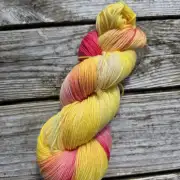 Hand-Dyed Yarn: 100% Merino, 4 ply - 3 6 image 2