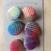 Amor Tweed Buttons - 2 image 1