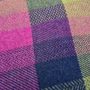 Two Sisters Tweed Fabric - Aurora Check #2 image 3