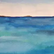 Mini Original Watercolour of bosta beach image 1