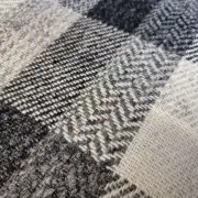 Two Sisters Tweed Fabric - winter check image 6