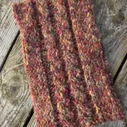 Hand Knitted wool blend neckwarmer image 6