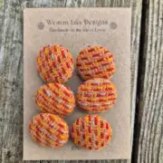 Harris tweed buttons image 1