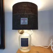 Hearach whisky bottle lamp with shade of choice image 7