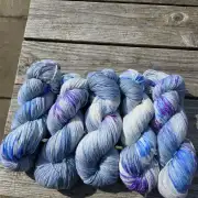 Hand-Dyed Yarn: 100% Merino, 4 ply x5 image 1