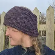 Hand Knitted merino blend neckwarmer image 4
