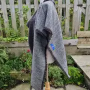Gotland x hebridean tweed shawl image 3