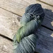 Hand-Dyed Yarn: 100% Merino, 4 ply image 1
