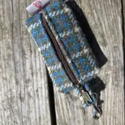 Harris Tweed Bag Holder/ Headphones Case - 1 2 image 1