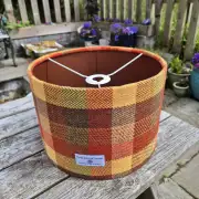Three Sisters Tweed luxury lampshade 30cm ceiling image 2