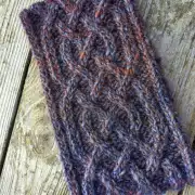 Hand Knitted merino blend neckwarmer image 9