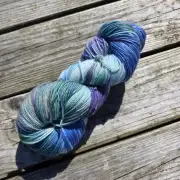 Hand-Dyed Yarn: 100% Merino, 4 ply - 4 3 image 1