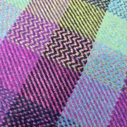 Two Sisters Tweed Fabric - Aurora Check #3 image 5