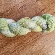 Hand-Dyed Yarn: 75% Merino, 25% silk, fingering weight image 2