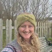 Hand Knitted icelandic headband image 1