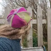 Tweed cap hat 59cm image 5