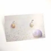 Shell Stud Earrings - Berneray image 1