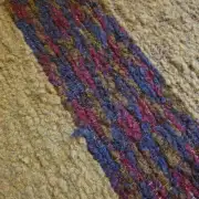 Handwoven pure wool rug image 3