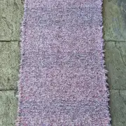 Handwoven pure wool rug image 6