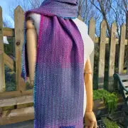 Alpaca-rose scarf image 1