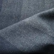 Two Sisters Tweed Fabric - navy blue ombre image 1