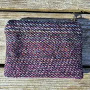 Two Sisters Tweed Zip Purse image 2