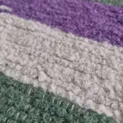 Handwoven pure wool rug image 10