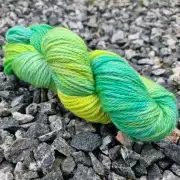 Hand-Dyed Yarn: Bluefaced Leicester, Aran image 2