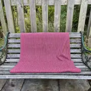 Three Sisters Tweed Fabric - Rainbow - pink image 2