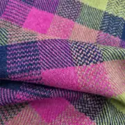 Two Sisters Tweed Fabric - Aurora Check #1 image 4