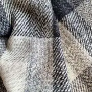 Two Sisters Tweed Fabric - winter check image 11