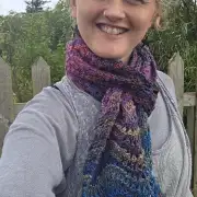 Hand Knitted scarf image 1
