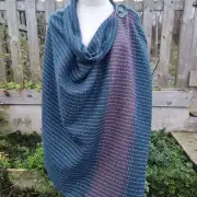 Two Sisters Tweed Shawl Lambswool image 1