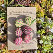 Three Sisters Tweed Buttons image 1
