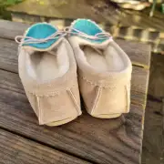 Suede and Tweed Slippers - luskentyre green image 6