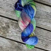 Hand-Dyed Yarn: 100% Merino, 4 ply image 2