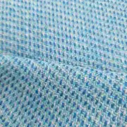 Two Sisters Tweed Fabric - turquoise sea image 3