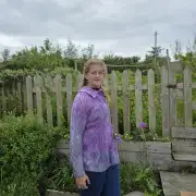 Hand dyed merino wool cardigan image 5