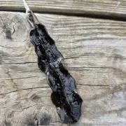 Ceramic Necklace Kelp Frond image 1