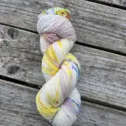 Hand-Dyed Yarn: 100% Merino, 4 ply image 1