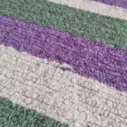 Handwoven pure wool rug image 8