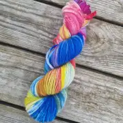 Hand-Dyed Yarn: 100% Merino, aran image 2