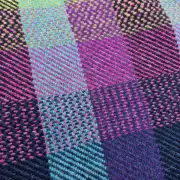 Two Sisters Tweed Fabric - Aurora Check #3 image 4