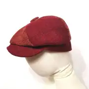 Bespoke Harris Tweed Baker boy cap hat 6 piece image 9