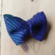 Three Sisters Tweed Hair Barrette image 1