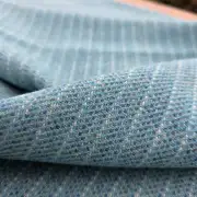 Two Sisters Tweed Fabric - sea, turquoise image 2
