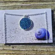 Two Sisters Tweed necklace image 1