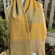 Two Sisters lambswool Tweed scarf image 2